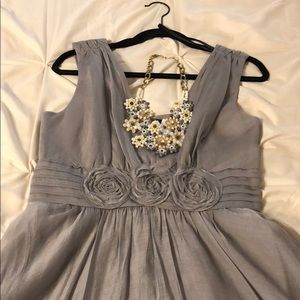 NWT The Limited Grey A-Line Dress